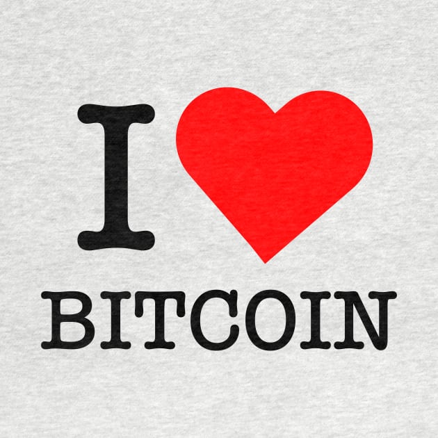 I love Bitcoin by Frixi